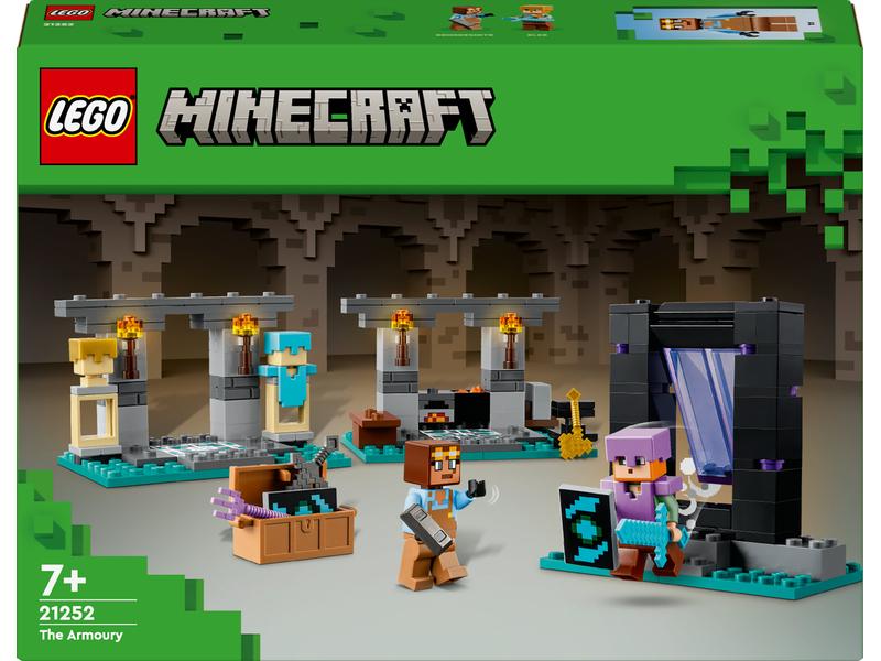 LEGO® Minecraft Die Waffenkammer 21252 Bauspielzeug zum Videospiel