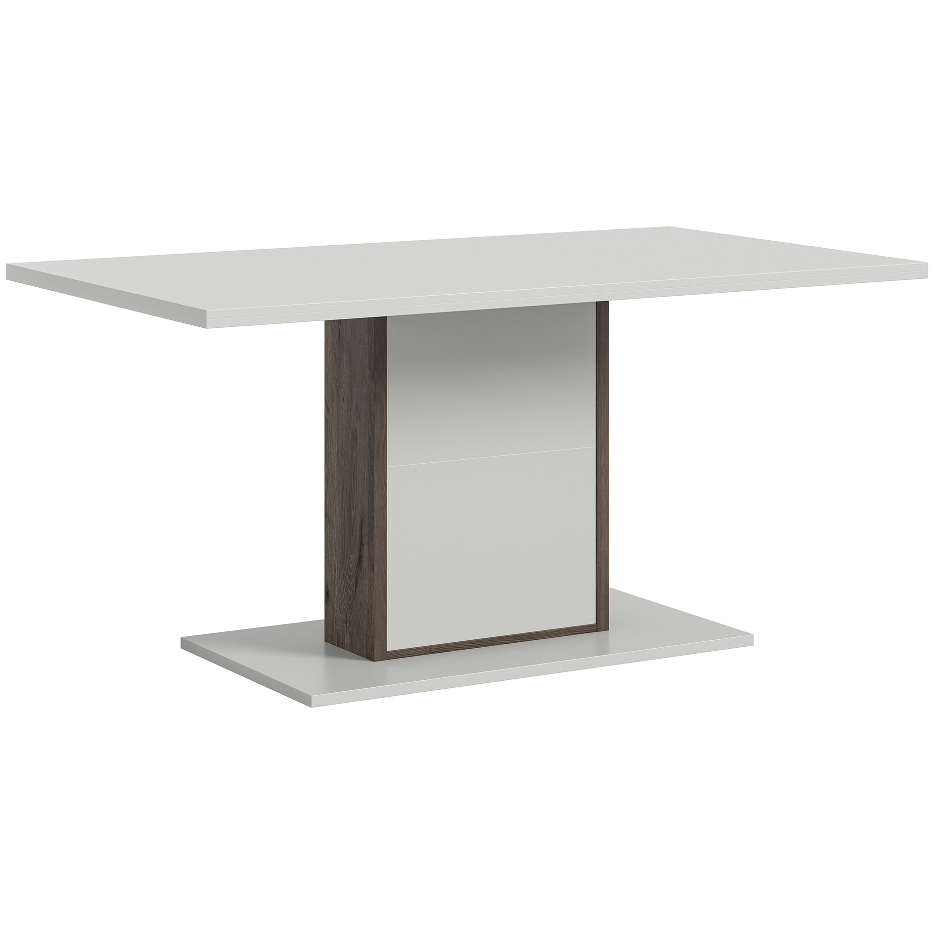 Esstisch FALCONA - hellgrau - Nox Oak - 160 cm