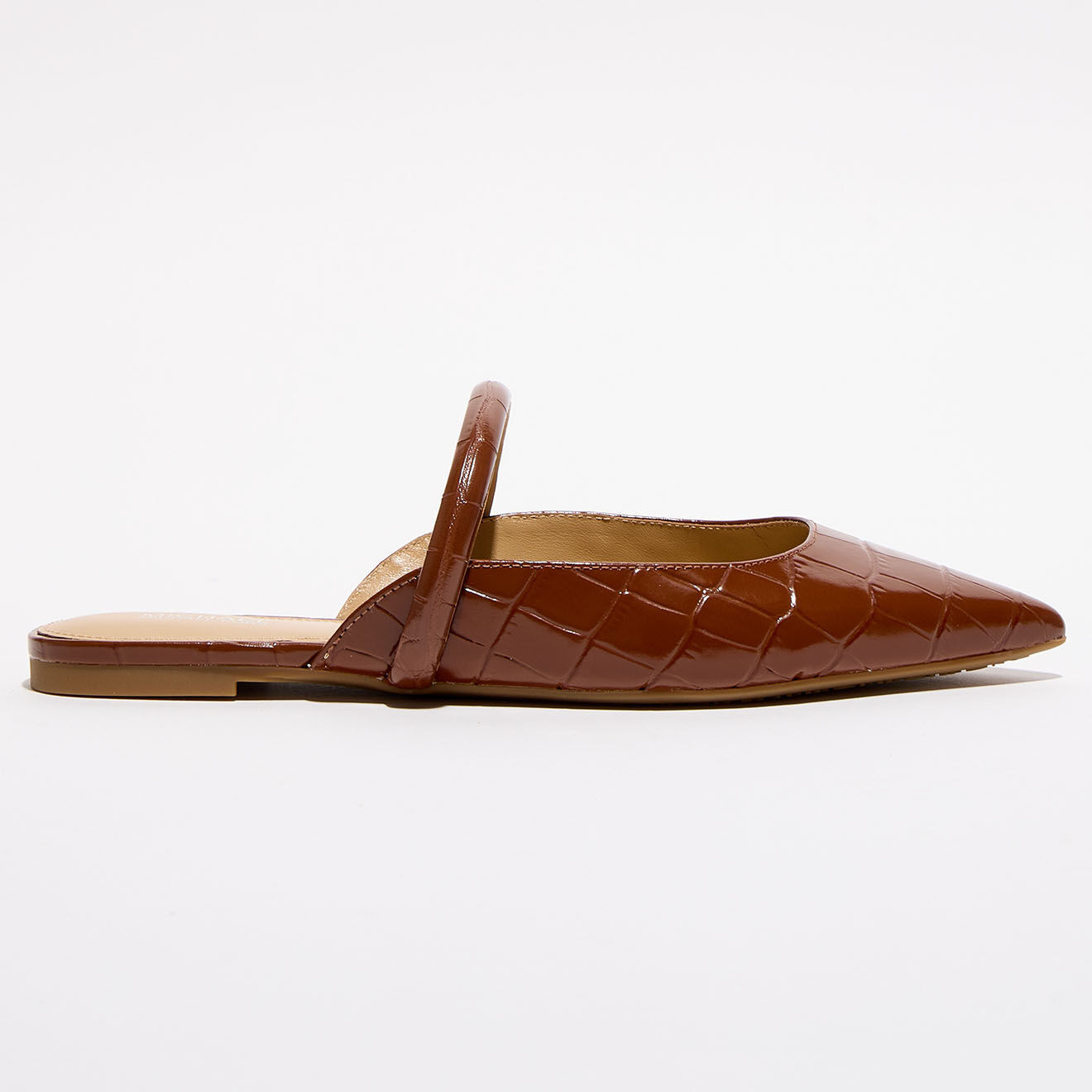 Michael Kors Chaussures Mules en Cuir Jessa camel