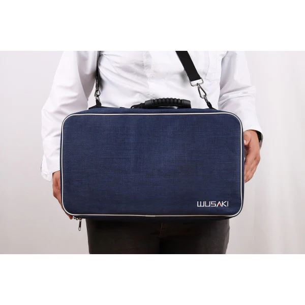 Mallette pour couteaux Wusaki vide 21 places en polyester Wusaki