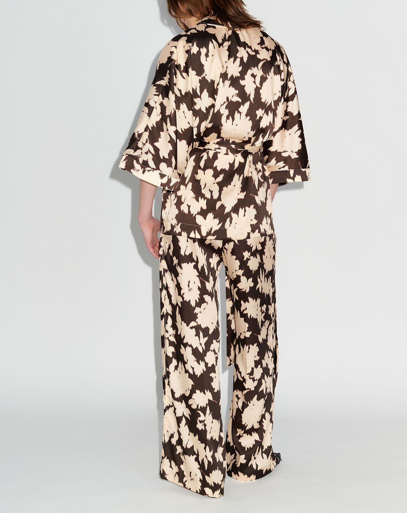 Zapa Top Kimono fluide Vieran chocolat