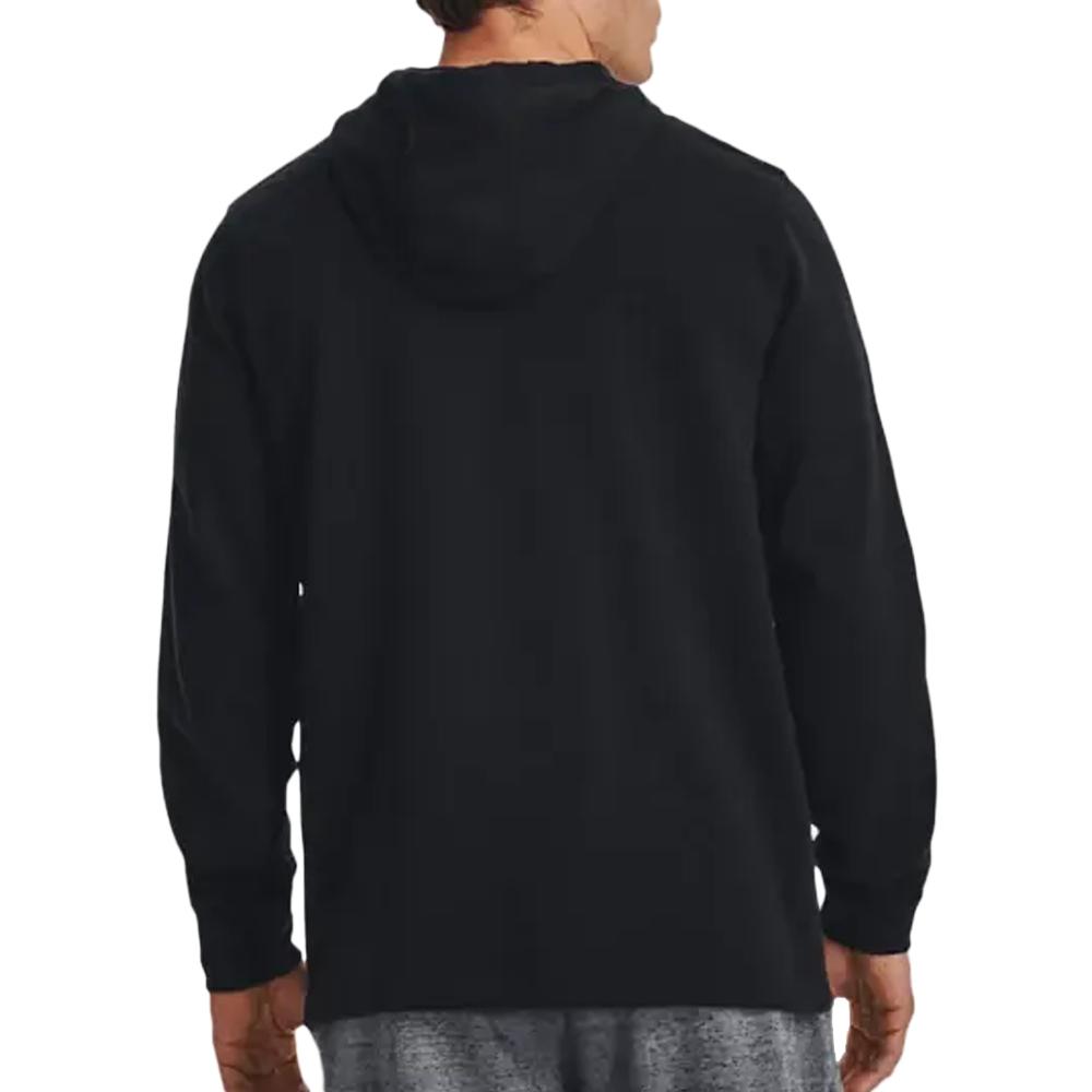 Under Armour Sweat à Capuche Noir Homme Under Armour Rival Terry Graphic