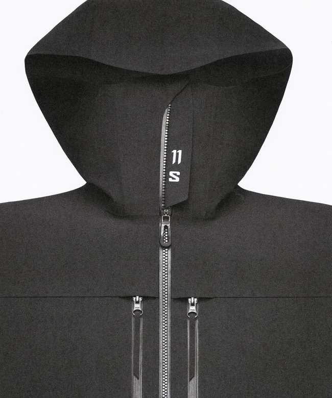 11S  Shelljacke Herren DEEPBLACK