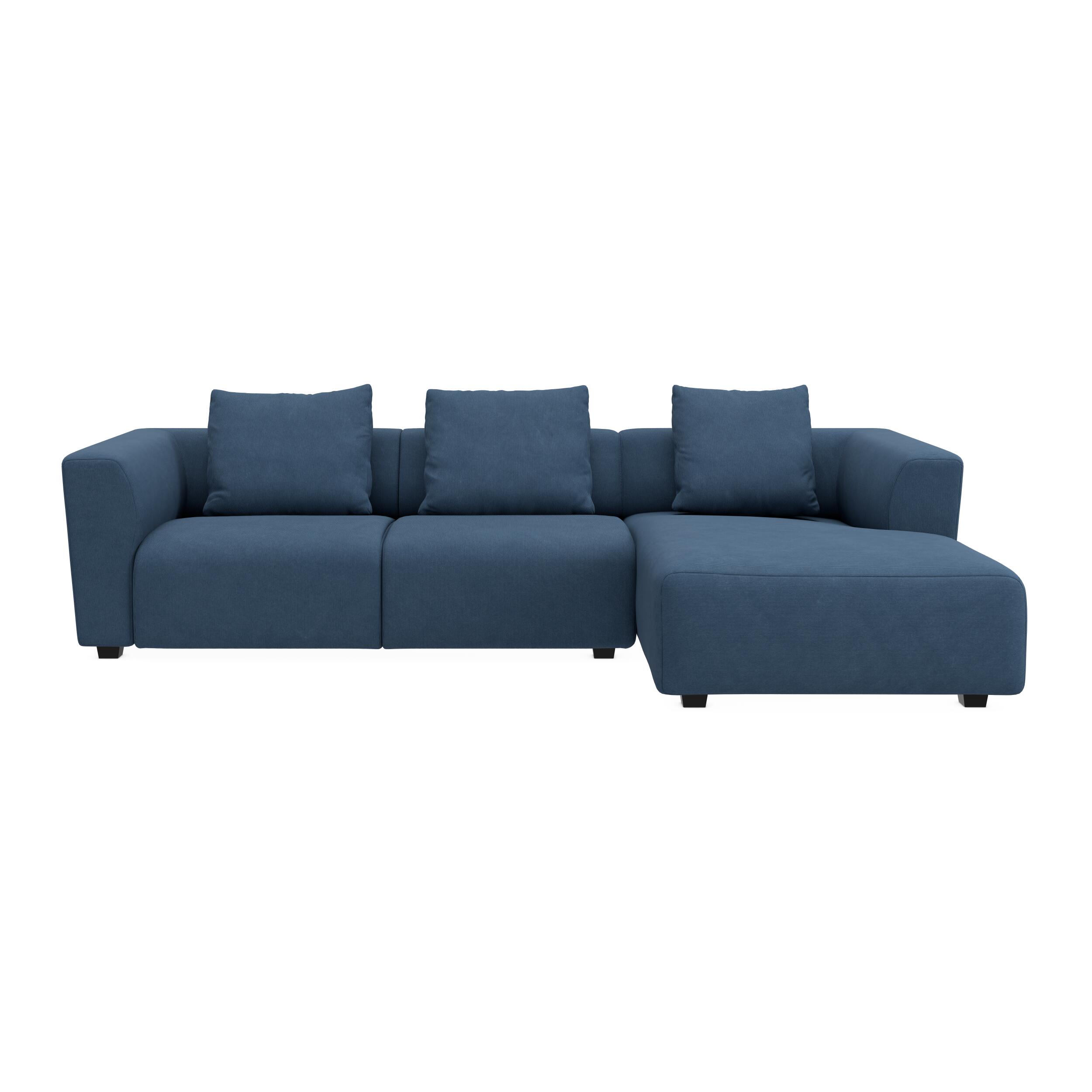 Solaro højrevendt sofa med chaiselong