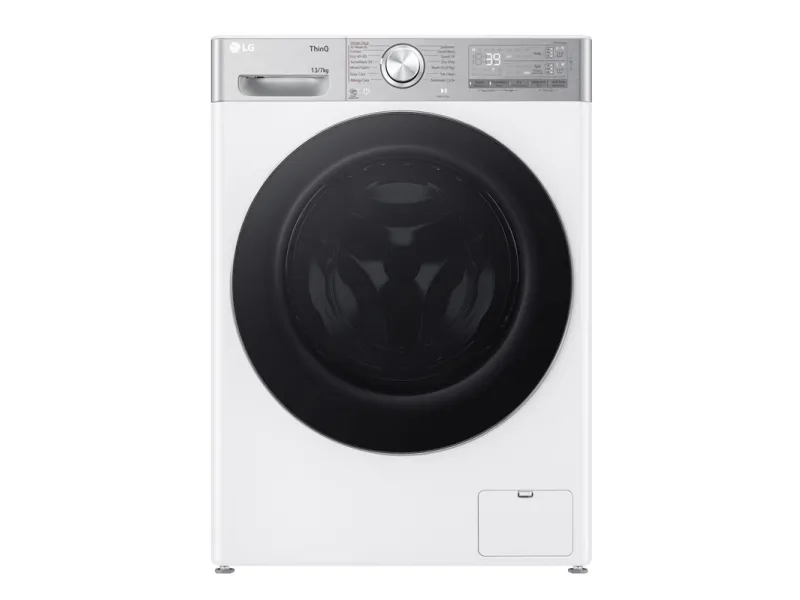LG Serie R9 F4DR913P3WA - Vaske-/ tørremaskine - Wi-Fi - bredde: 60 cm - dybde: 66 cm - højde: 85 cm - frontbetjening - 13 kg - 1400 rpm - hvid