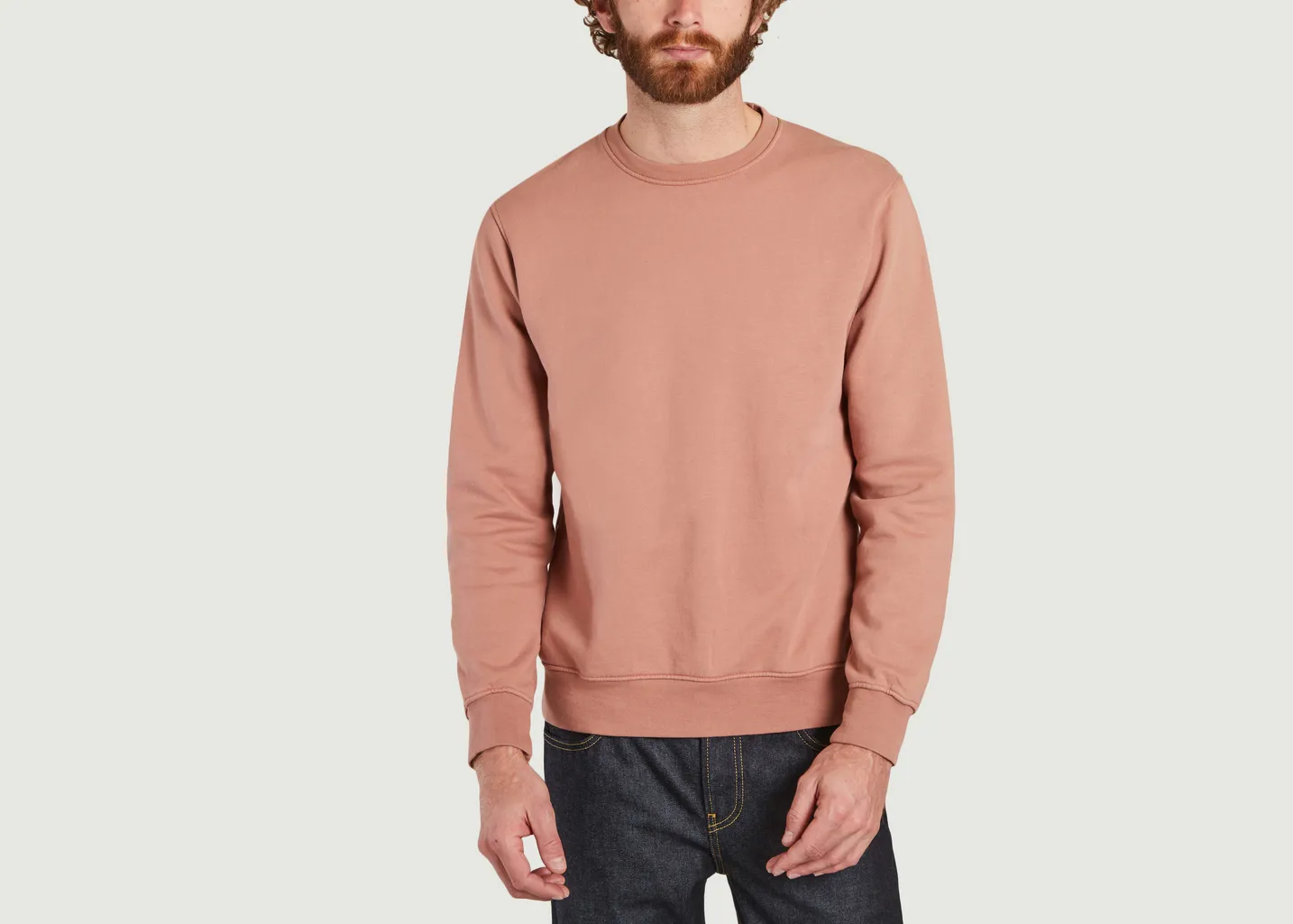 Sweatshirt Classique Rosewood Mist Colorful Standard