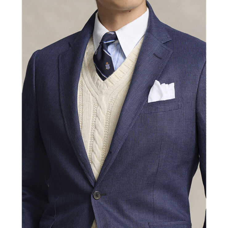 Polo Ralph Lauren MINI TICWEAVE-MDN PS HRVD Navy/blue