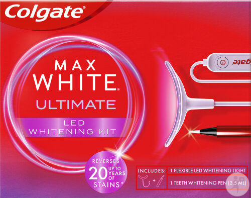 Colgate Kit Blancheur Colgate Max White Ultimate Led 2 Produits