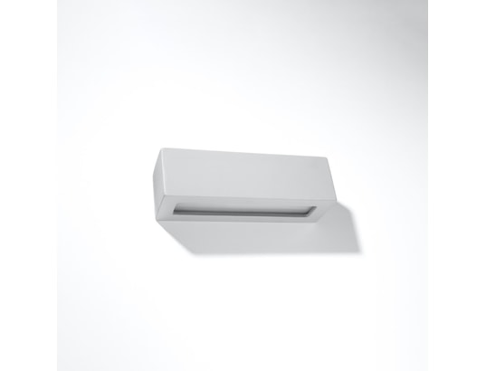 SOLLUX LIGHTING - Applique céramique vega gris