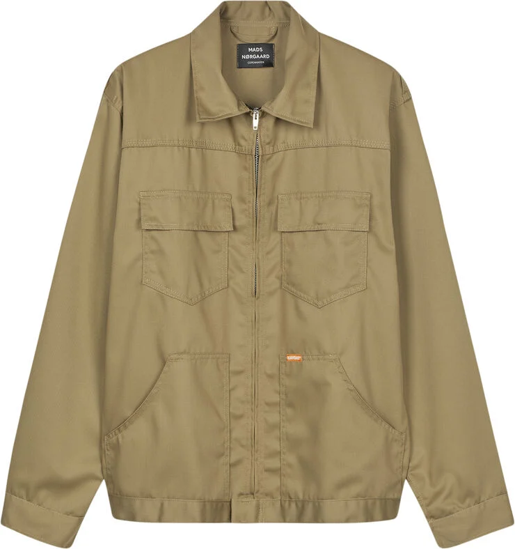 Mads Nørgaard - Copenhagen Kansas MN Twill Jacket Sand