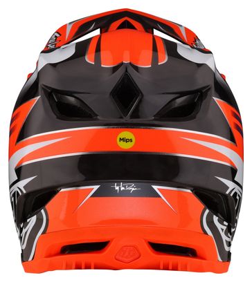 Casque Intégral Troy Lee Designs D4 Carbon Mips Rouge