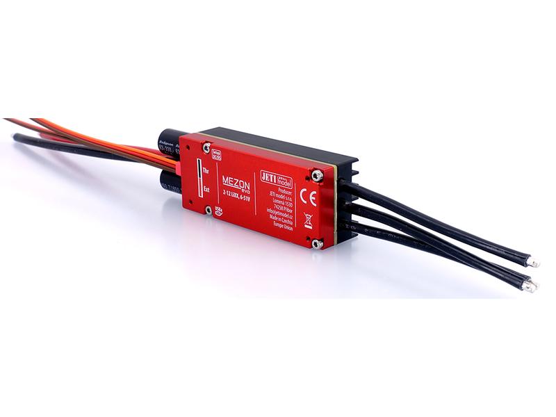 Jeti Brushless Regler MEZON EVO 85 OPTO 85A, 2-12S 85A Brushless ESC mit Telemetrie für Flugmodelle