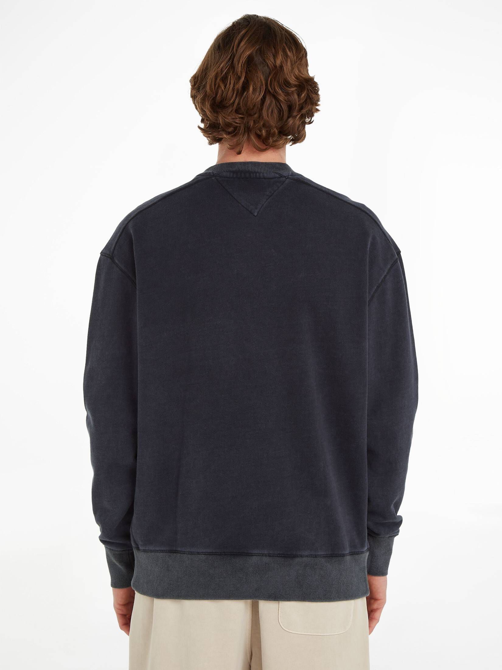 Tommy Jeans| Herren Sweatshirt NEW VARSITY ACID WASH CREW