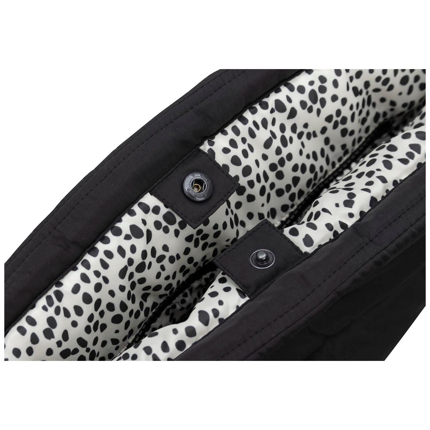 Jollein luiertas Puffed bag Black