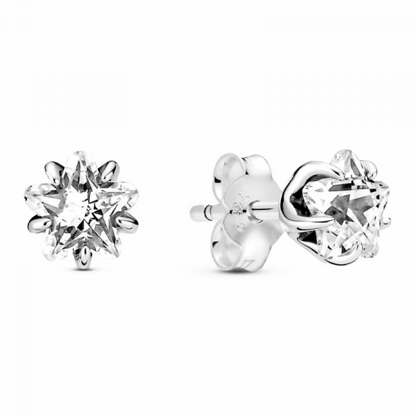 Pandora Joalheria Brincos de Botão com Estrelas Celestiais Brilhantes 290023c01