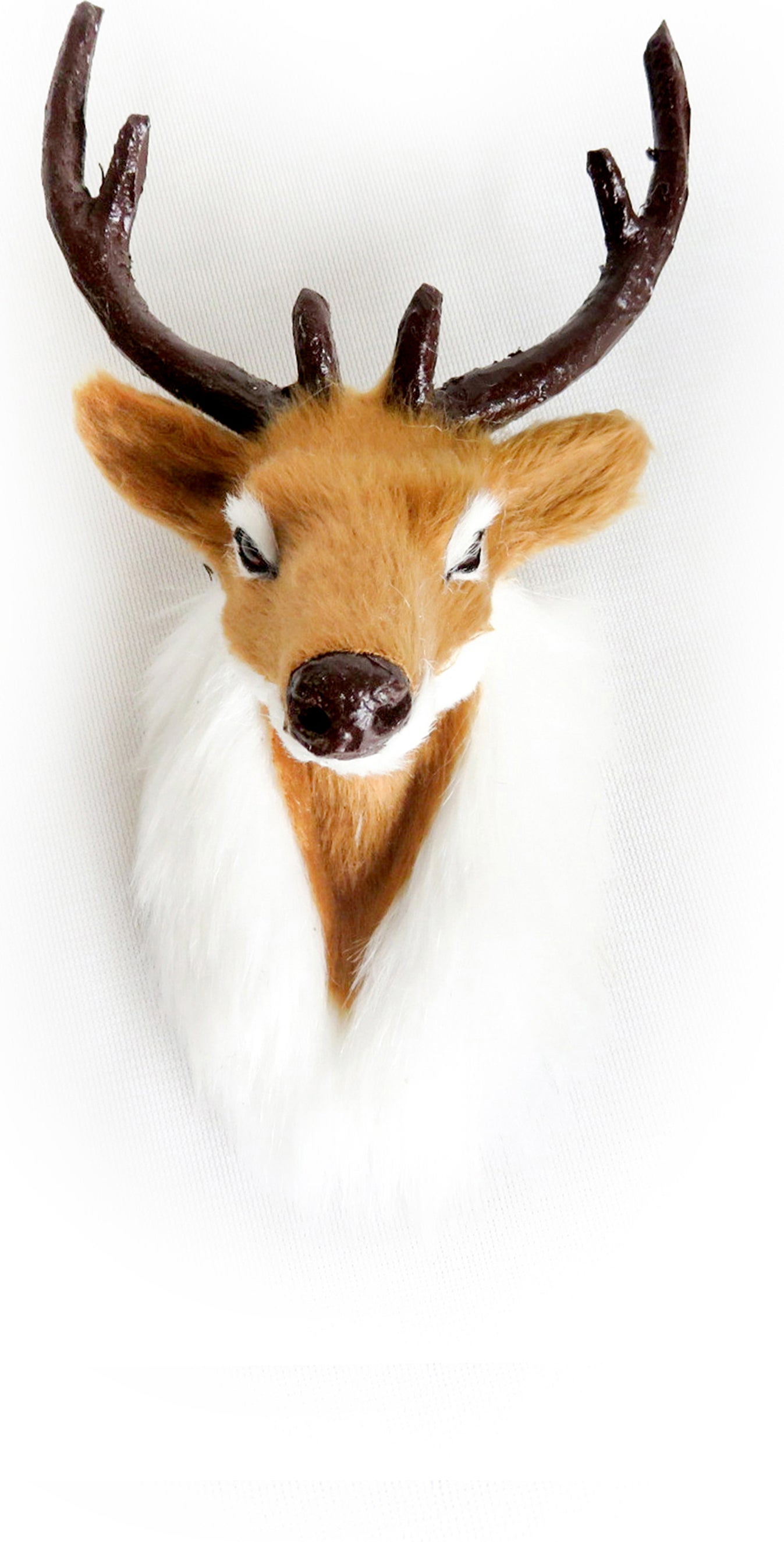 Dierenschedel hert wit 7 x 9 x 13 cm