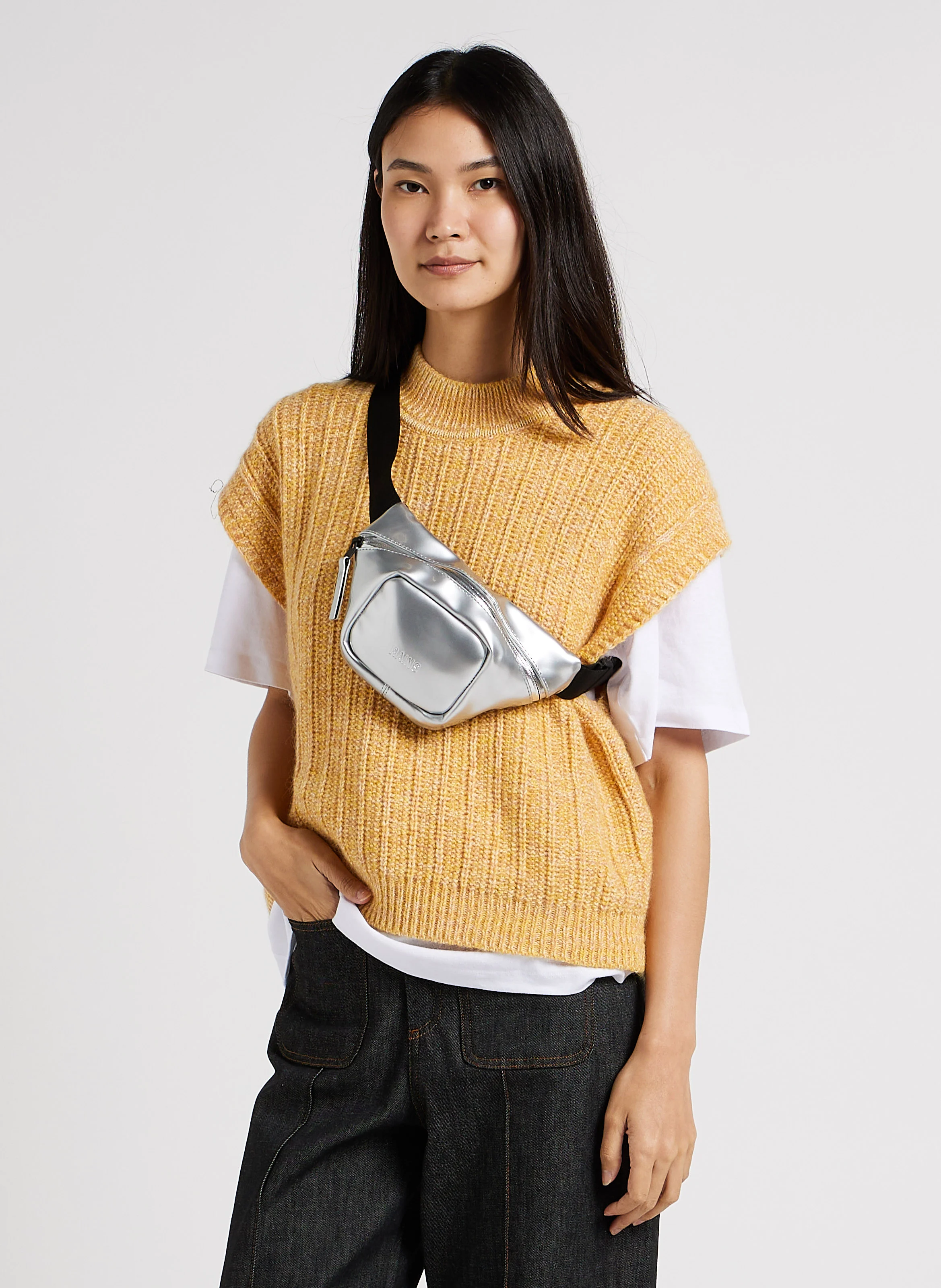 Sac banane| Argent