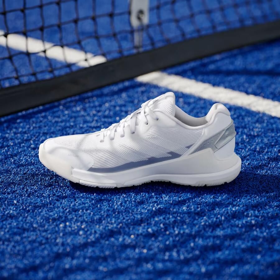 Adidas Performance Crazyquick Lightstrike Padelschoenen Dames Wit