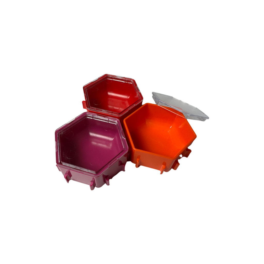 Set de Boîtes Honeycombs Trio