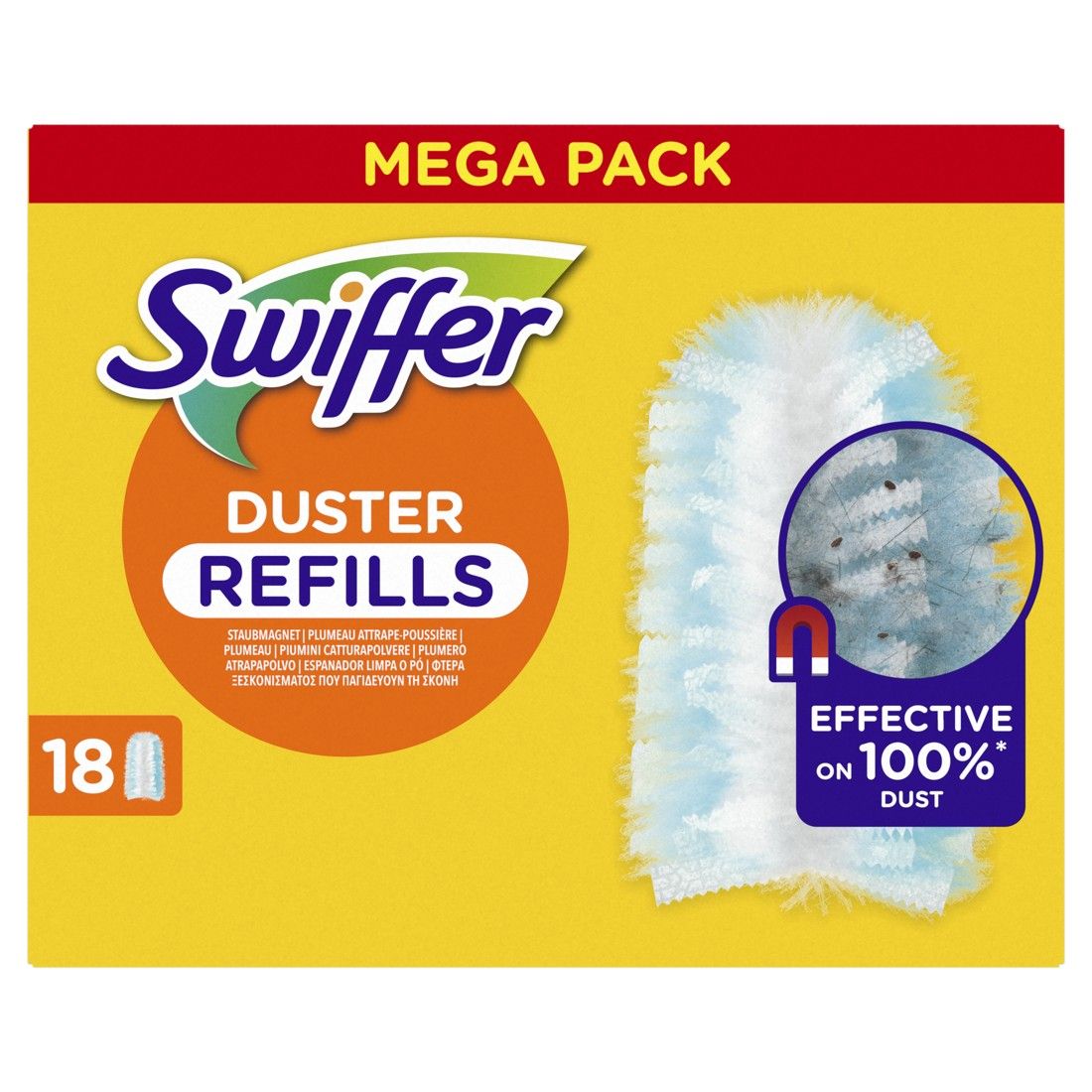 Swiffer Dusters Stof-Wis Systeem Base (18st)