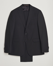 Oscar Jacobson Falk Wool Suit Black