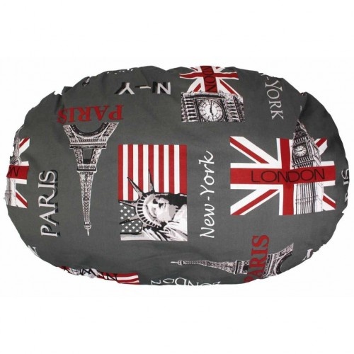 Almofada para cachorro da Metropool Design, cinza