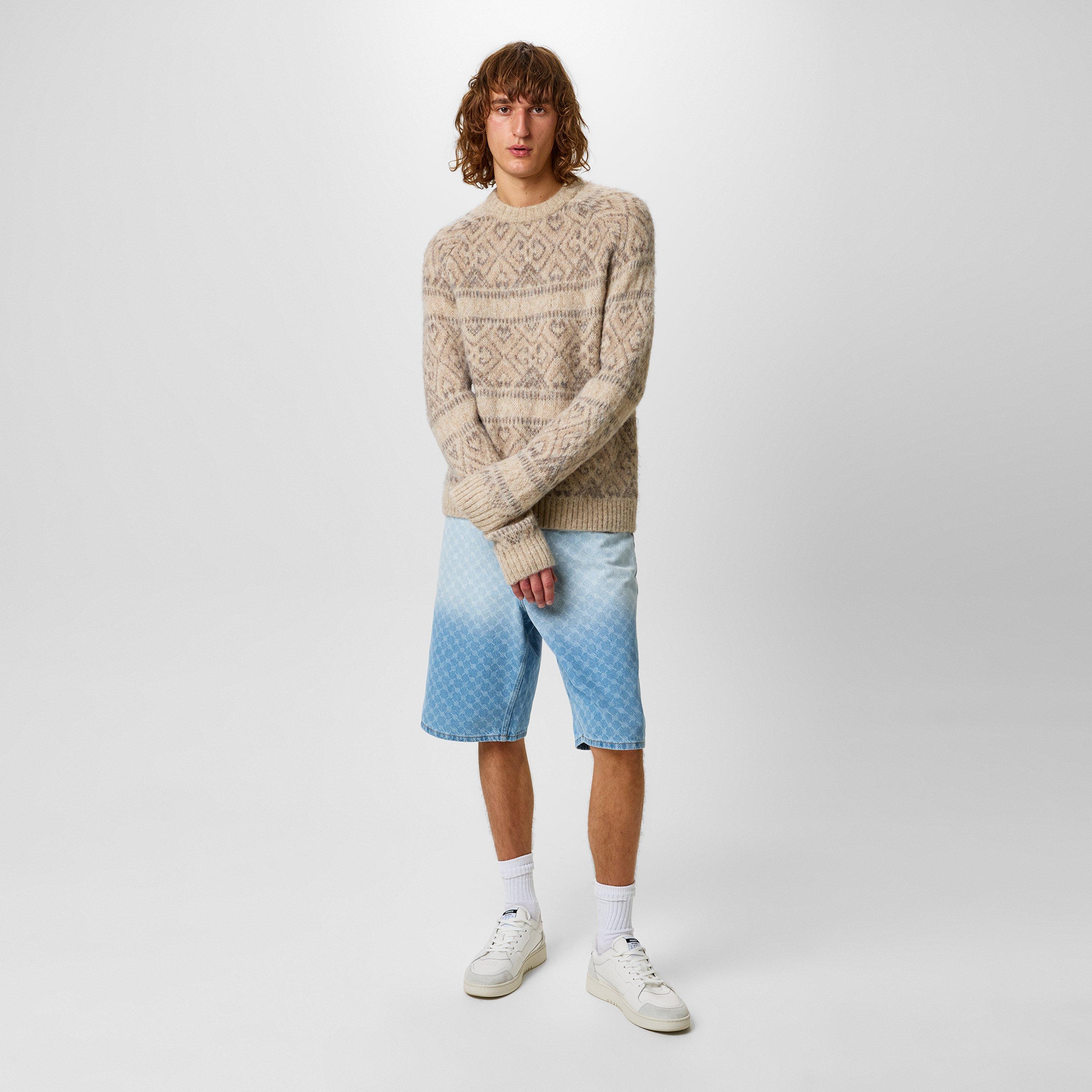 Jack Wills JW Tonal Jacquard Crew Sweater