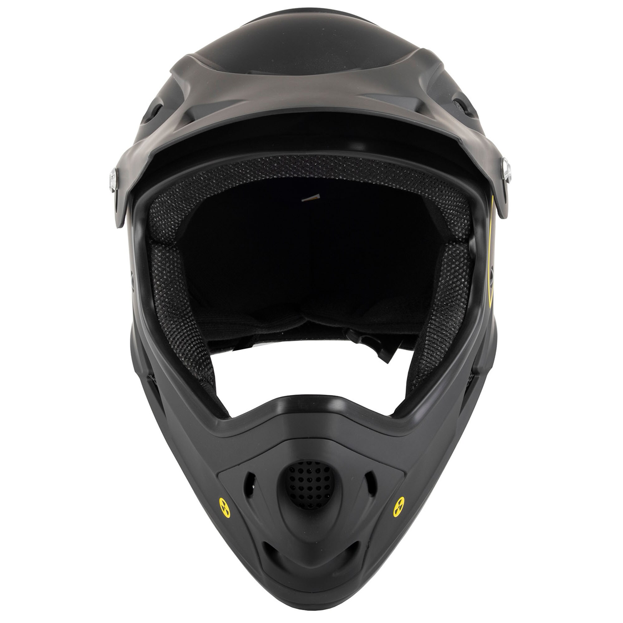M-Wave Fall Out Fahrradhelm BMX MTB Fahrrad Helm Downhill Fullface Größe L 57-61 cm