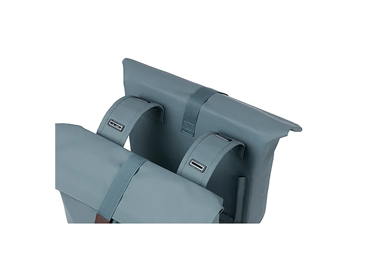 Basil City 28-32 Liter dubbele fietstas - Graphite Blue