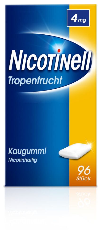 Nicotinell® 4 mg Tropenfrucht Kaugummi