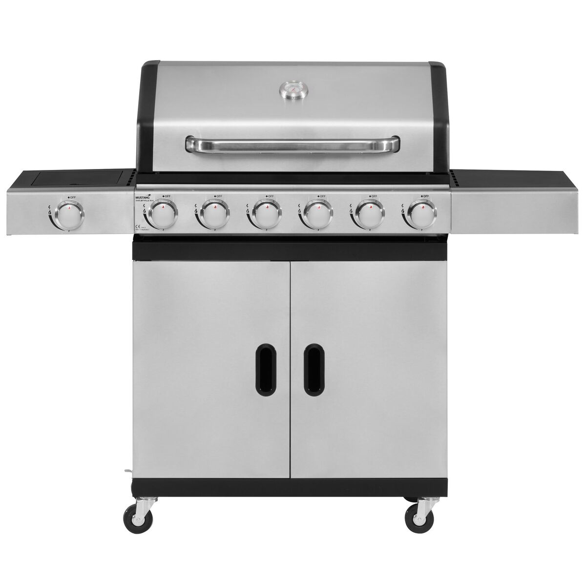 Shelbyville 6+1 gassgrill