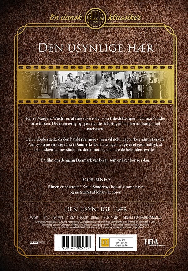 Den Usynlige Hær - DVD