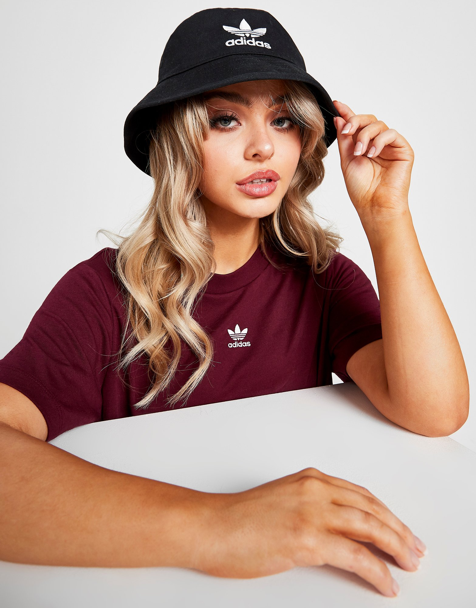 adidas Originals T-Shirt Essential Trêfle Boyfriend Femme