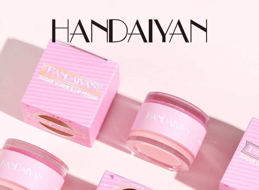 HANDAIYAN - 2-in-1 suikerscrub en lipherstelmasker