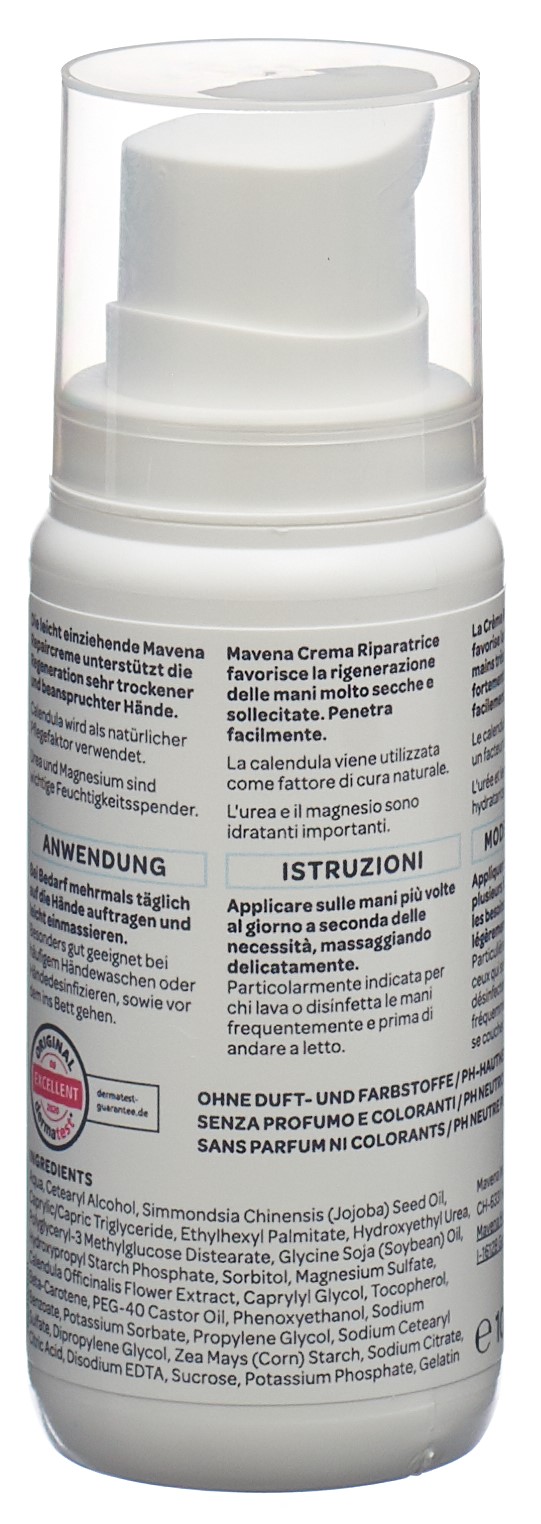 MAVENA Repaircreme<br>100 ml, Dispenser, Creme