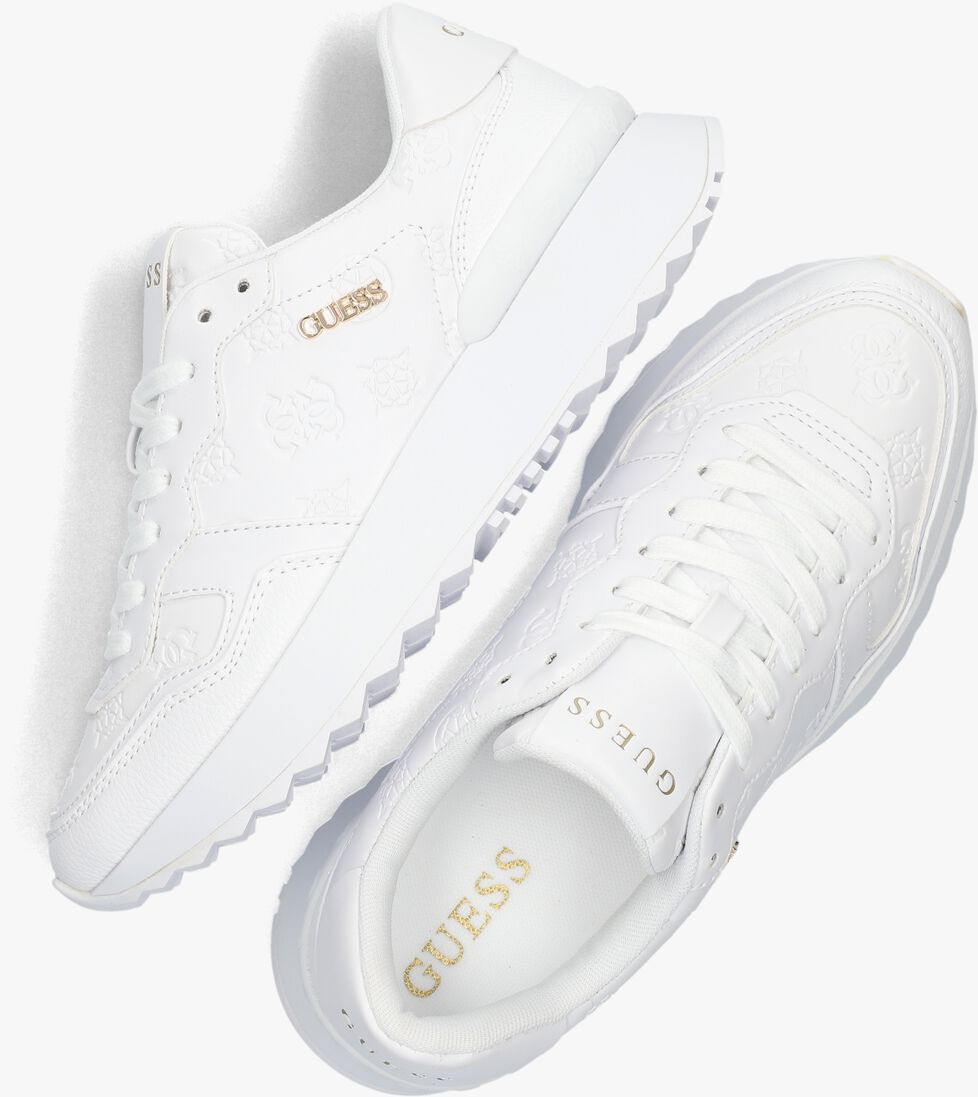 GUESS witte guess lage sneakers vinsa
