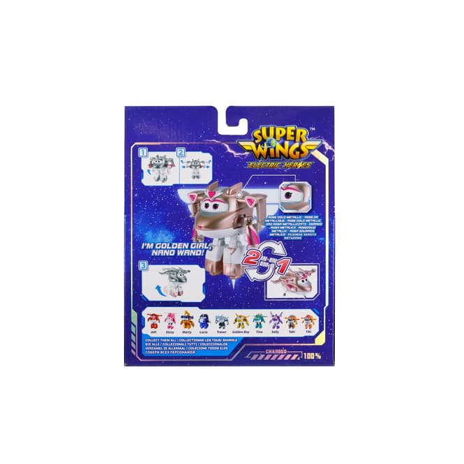 Super Wings - Transforming Golden Girl