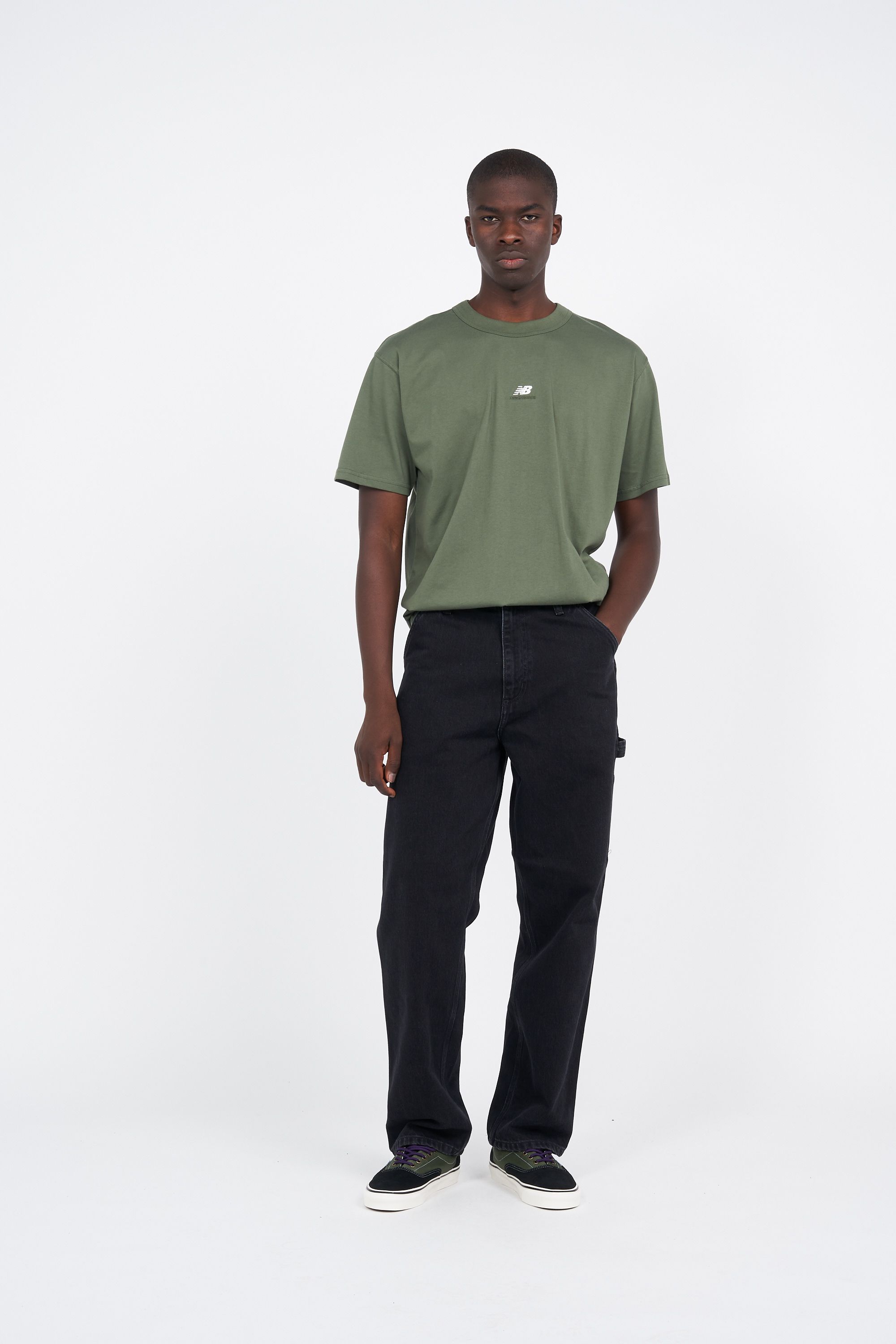 CARHARTT WIP jean Single Knee Noir