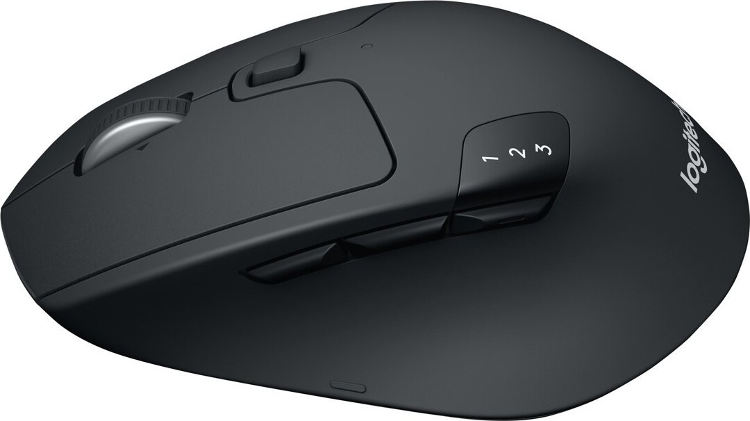 Logitech - M720 Triathlon - Bluetooth - Sort