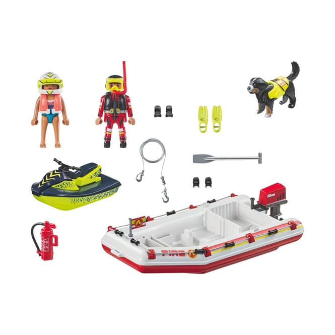 Playmobil® 71464 - Feuerwehrboot mit Aquascooter - Playmobil® Action Heroes