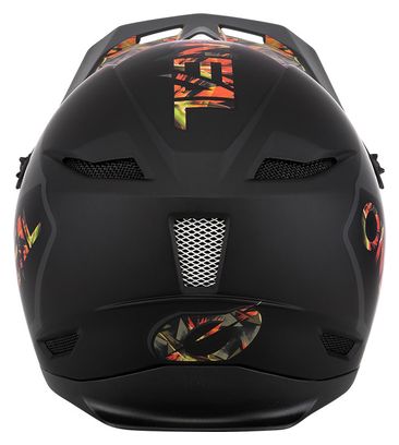 Casque Integral O'Neal Solid Fury Mahalo Noir / Orange