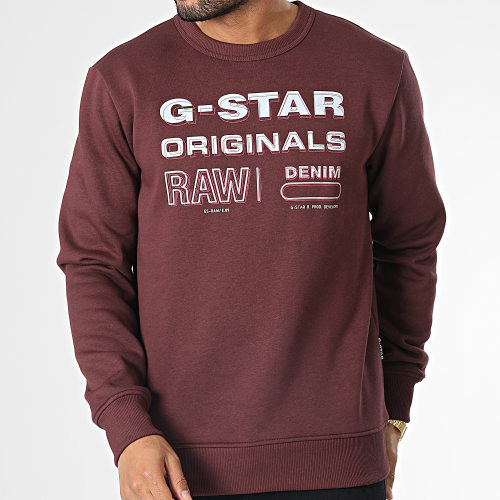 Sweat Crewneck D22319-A971 Bordeaux