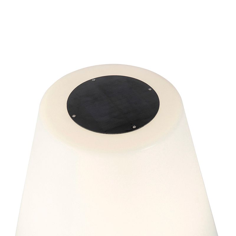 Moderne buiten vloerlamp zwart IP44 incl. LED op solar - Virginia