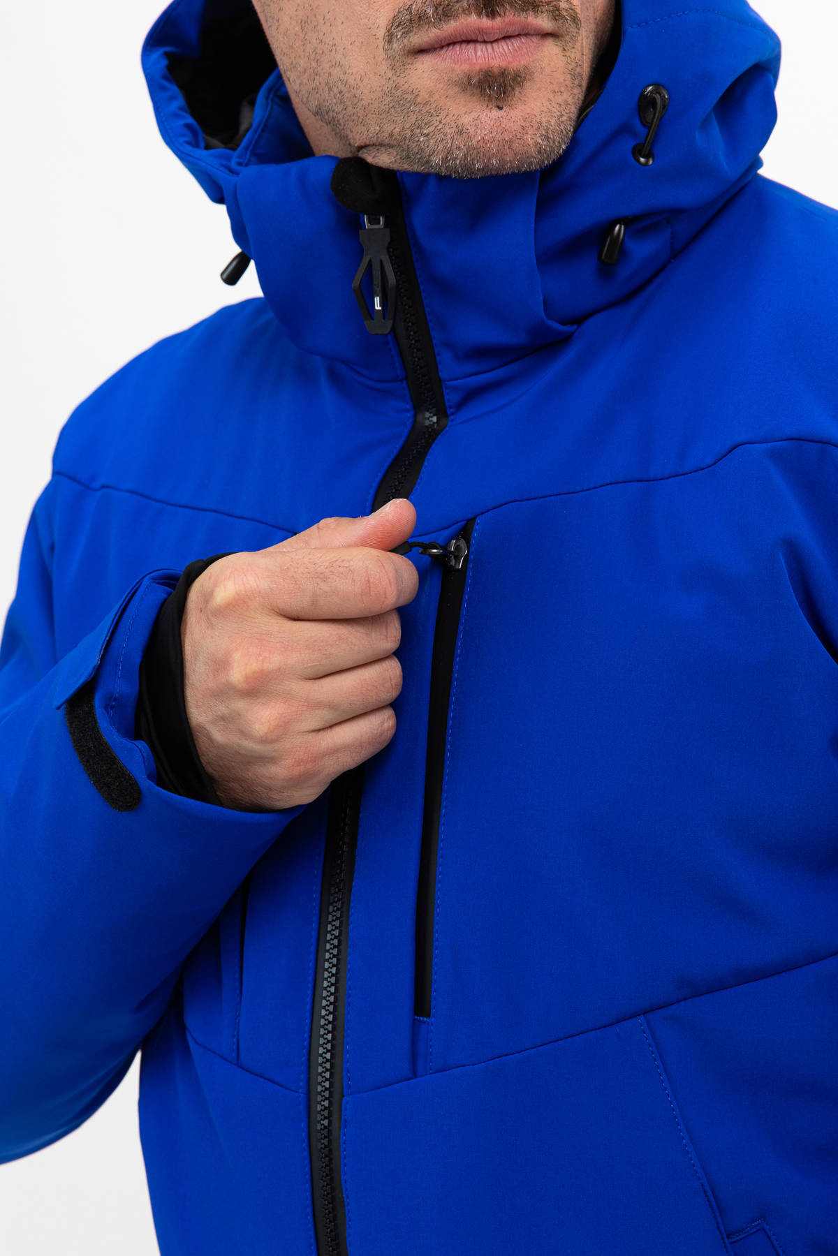 Falcon ski-jack Boris blauw