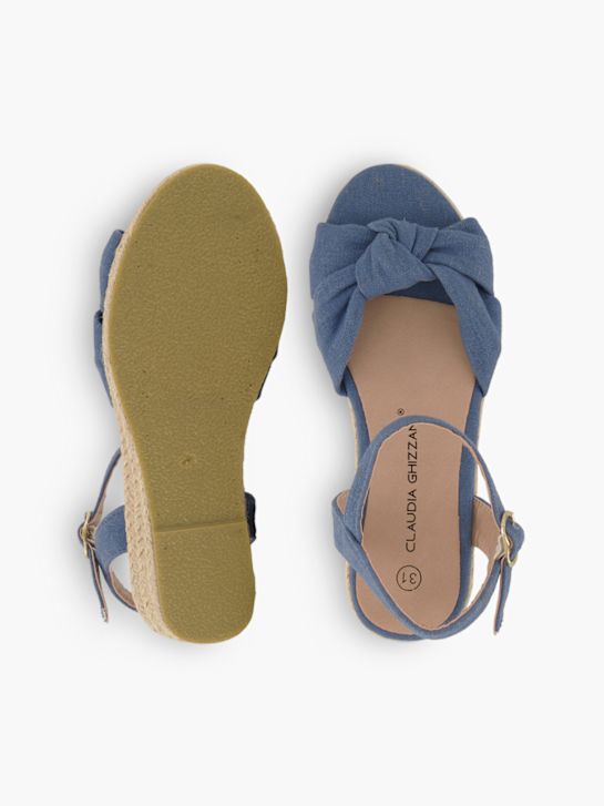 Claudia Ghizzani Sandale Blau
