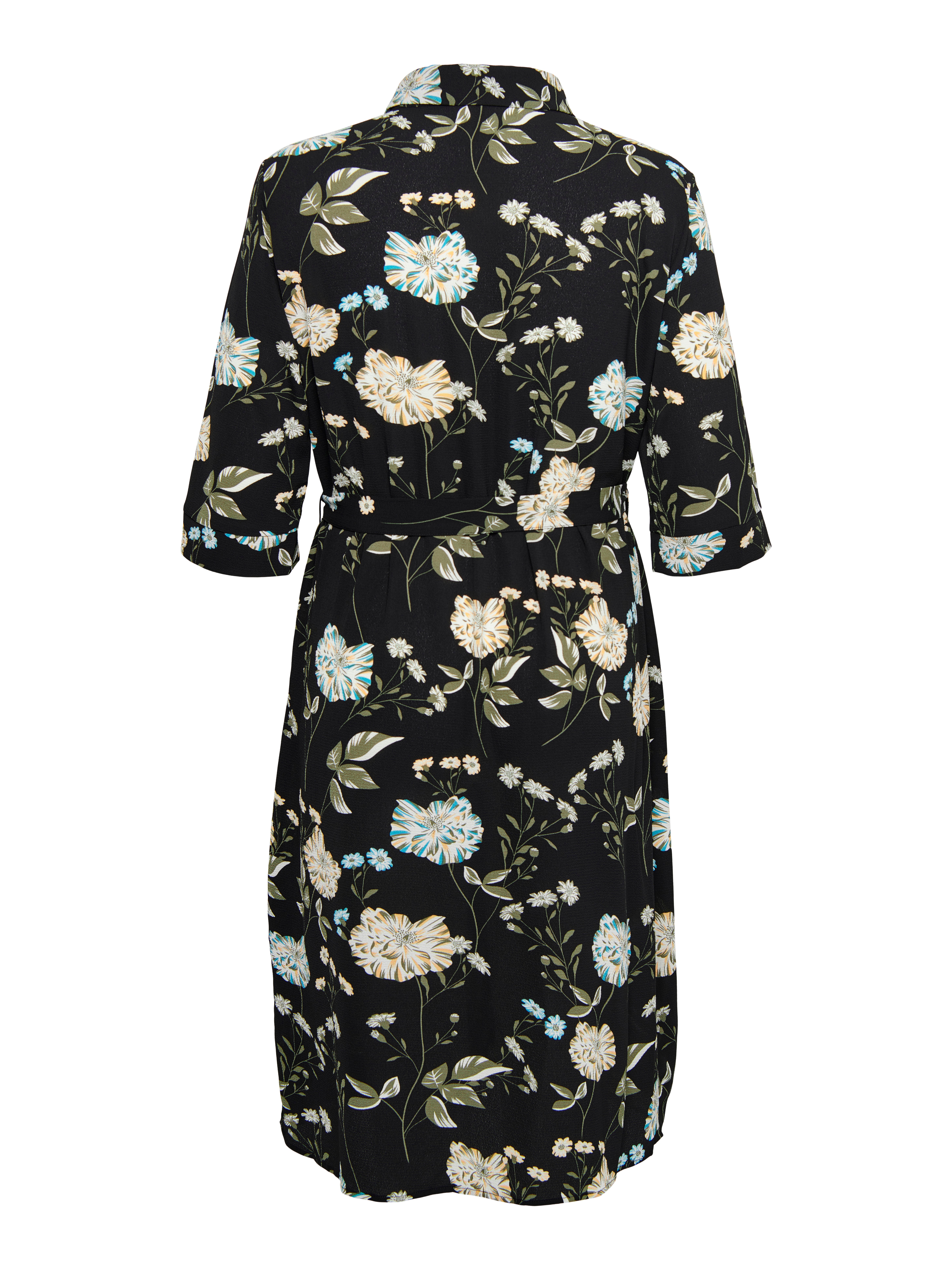 CARLUXMIE Langes Kleid Black
