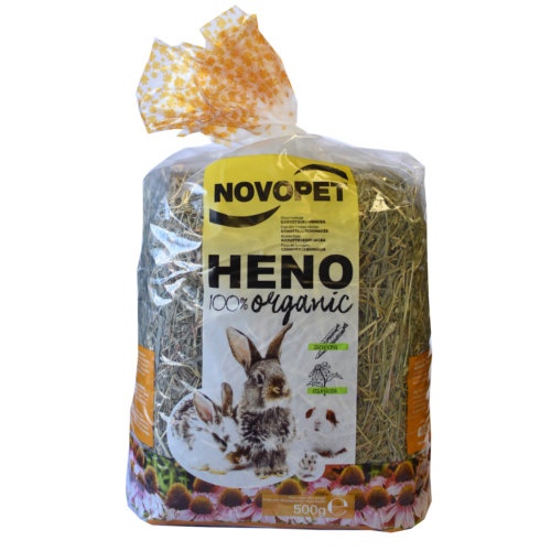 Feno de cenoura Novopet para coelhos