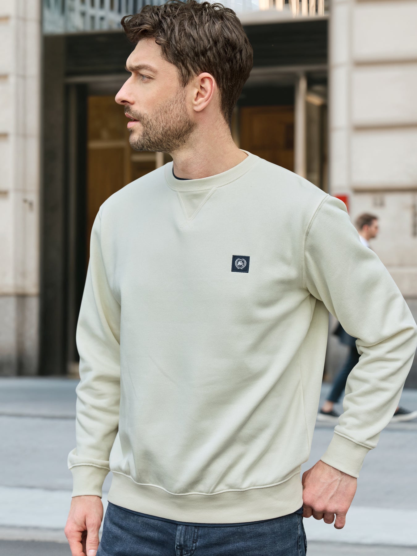 Urbaner Sweatshirtstyle, weiche Haptik
