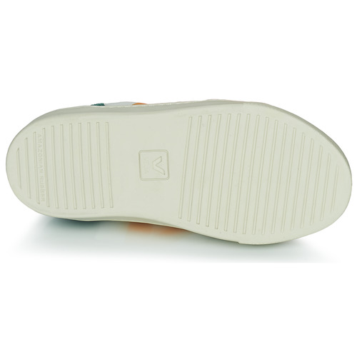 Veja - SMALL V-12 VELCRO - Blanc / Jaune / Vert