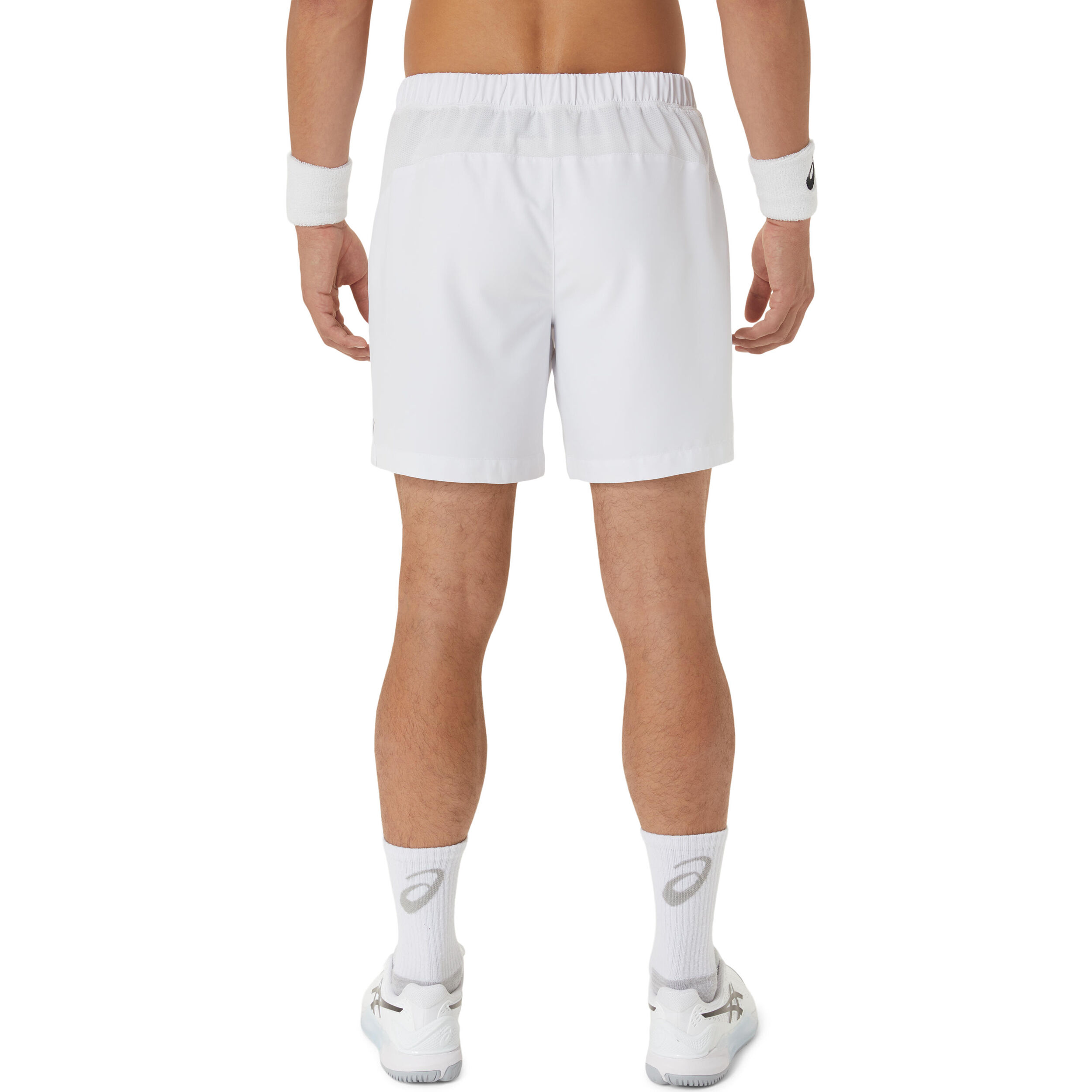 ASICS Court 7in Shorts Hommes - Blanc